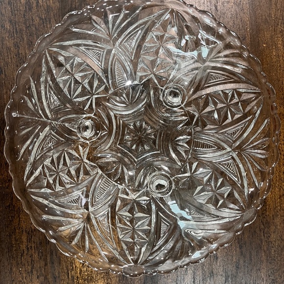 Elegant Vintage Anchor Hocking Candy/Serving Bowl - Picture 5 of 9